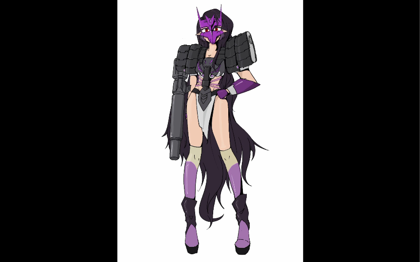 画的第一个djd,之后的慢慢画是塔恩,下一个应该画泰萨拉斯变形金刚idw