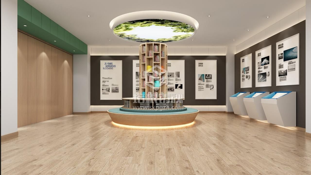 青少年法制教育展馆建设-青少年法治教育基地效果图