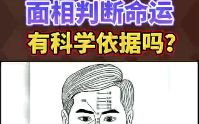 面相判断命运??哔哩哔哩bilibili