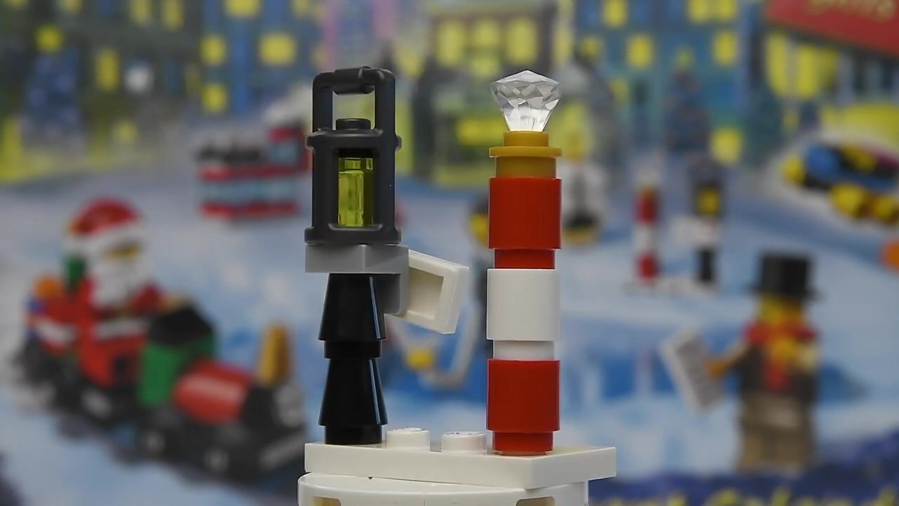 乐高城60303 2021年来临日历-速度构建