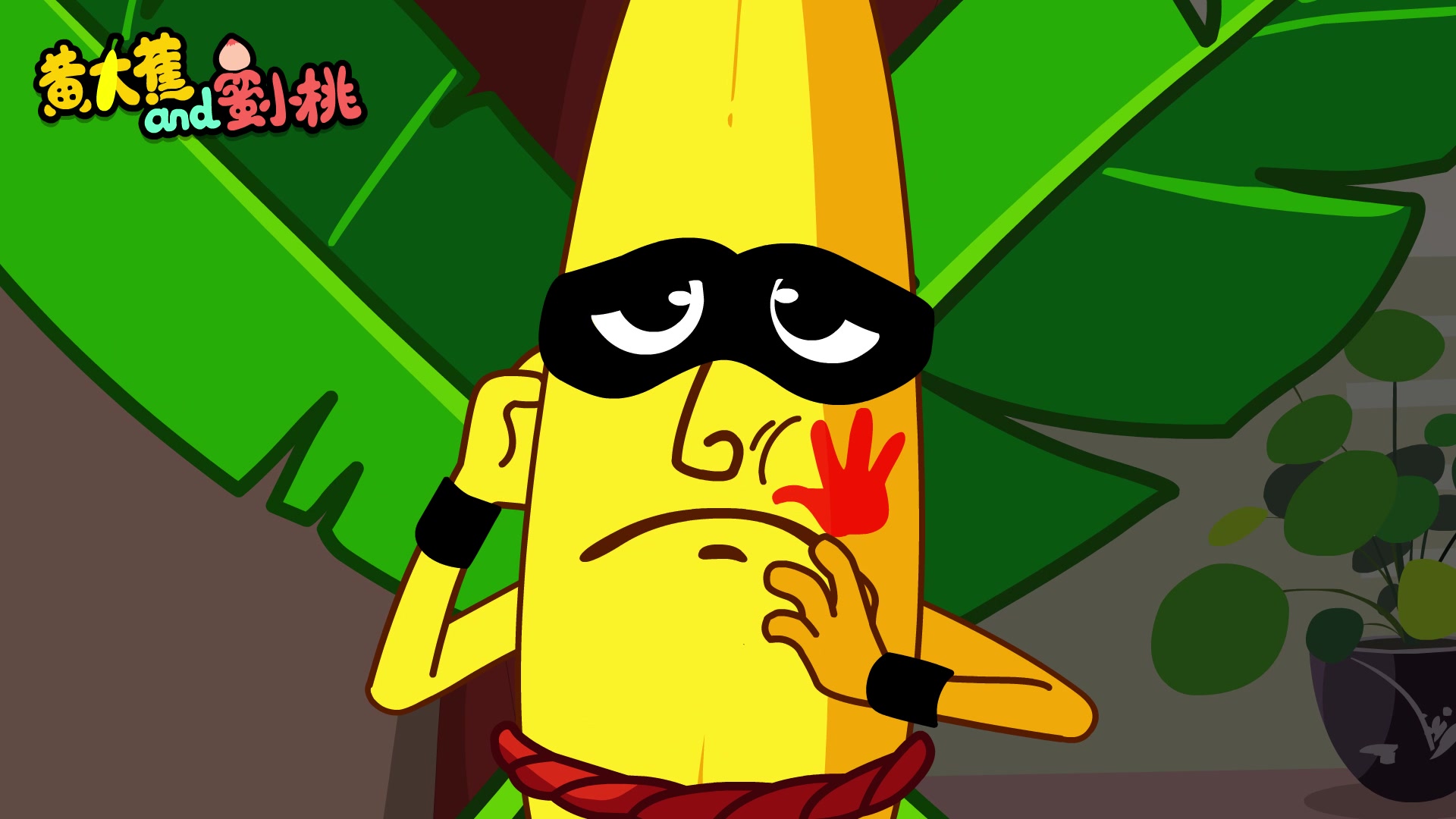 搞笑动画生理期女生不好惹男子处处提防还是被揍了两巴掌