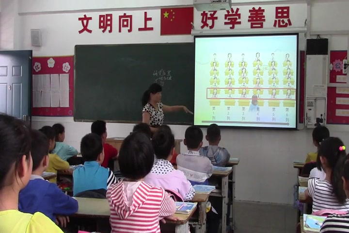 [图]【获奖】苏教版小学数学四年级下册《1、用数对表示具体事物》-田老师优质课公开课教学视频