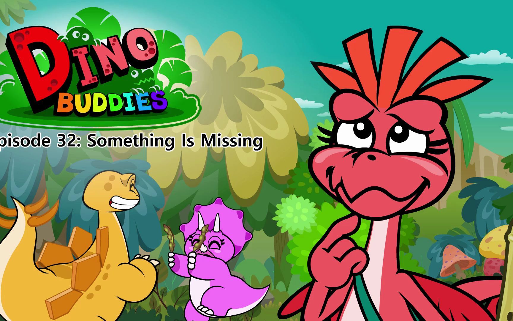 [图]英语分级读物-Dino Buddies 32-Something Is Missing.1080p