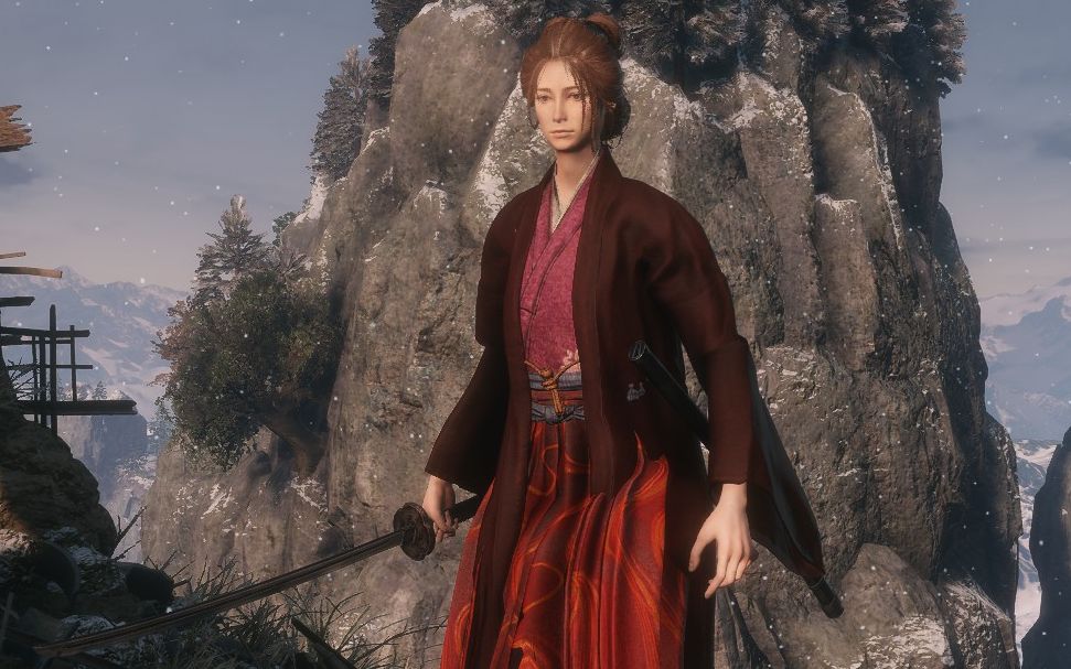 在只狼中使用永真小姐姐的mod