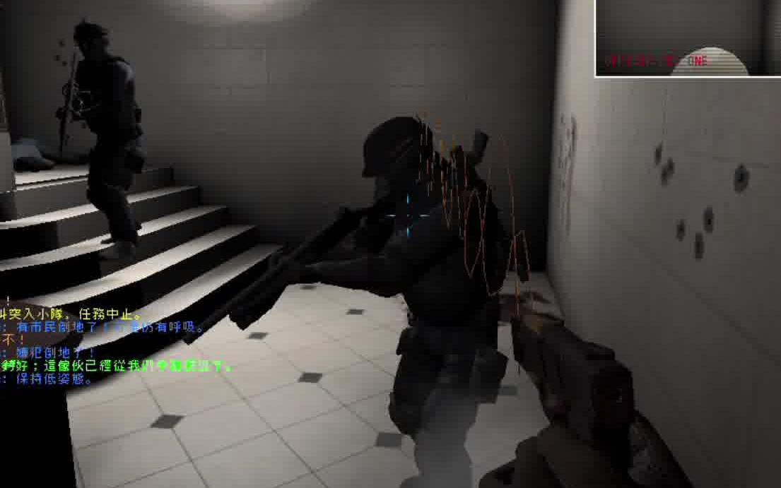 [图]SWAT4【霹雳小组4】高质量AI队友击毙人质录像