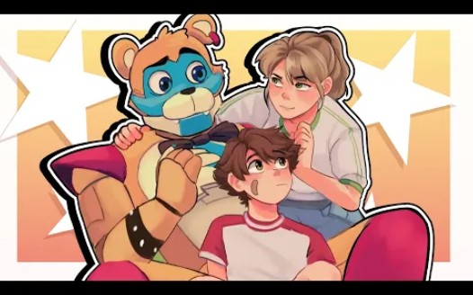 弗雷迪&瓦妮莎收养格雷戈里 第九部(fnaf 安全漏洞动画)