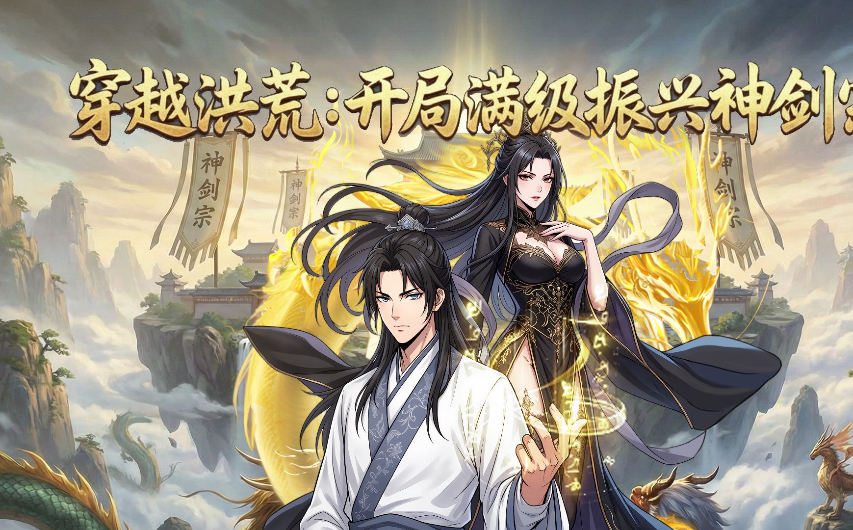 穿越洪荒：开局满级振兴神剑宗 动态漫 1集