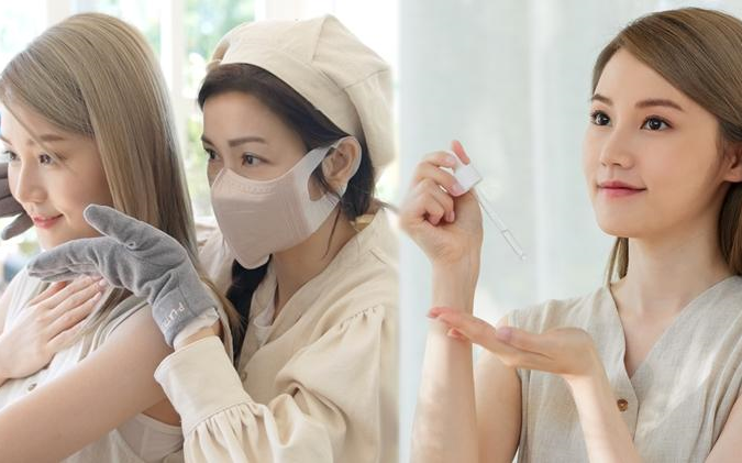 谢安琪旗下品牌yanny陈颖欣护肤品广告