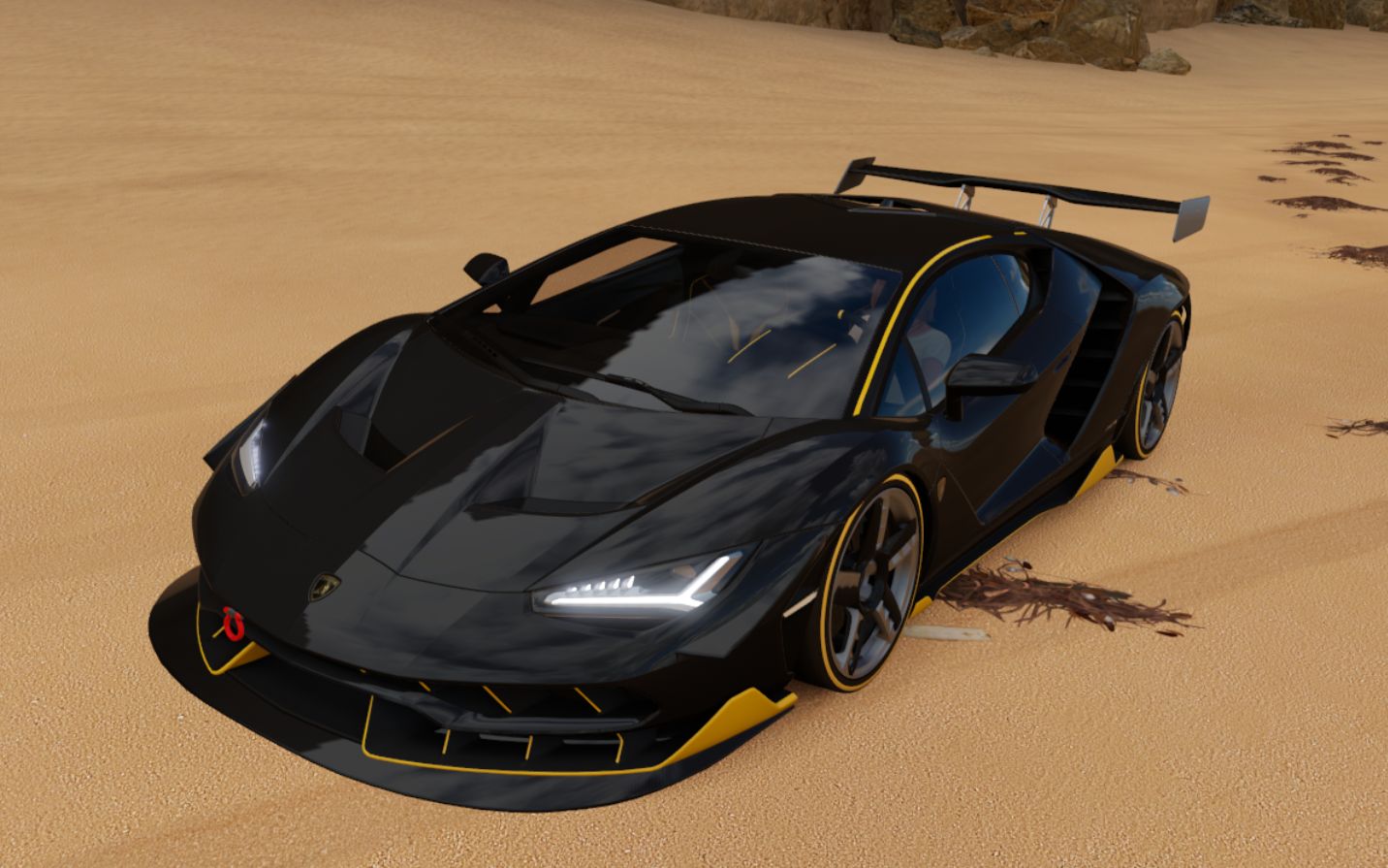 【极限竞速:地平线3】游戏实况演示 兰博基尼770环岛九分半