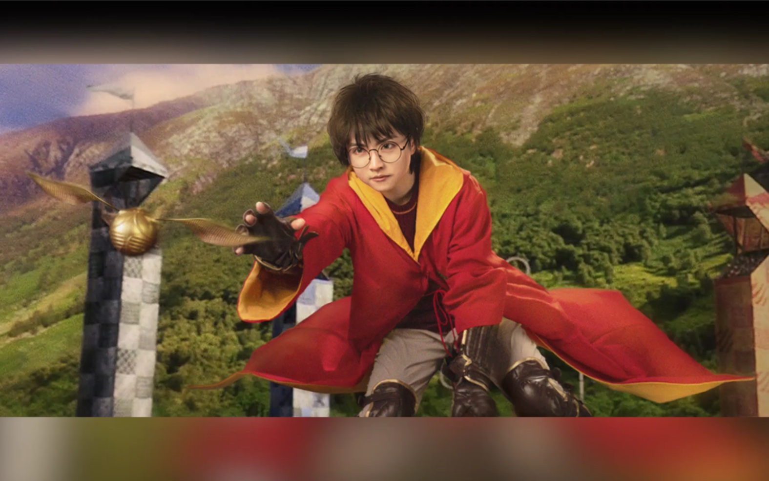 【cos】哈利波特-这个飞贼竟然真的能飞【k女神/klaire】哈利波特四