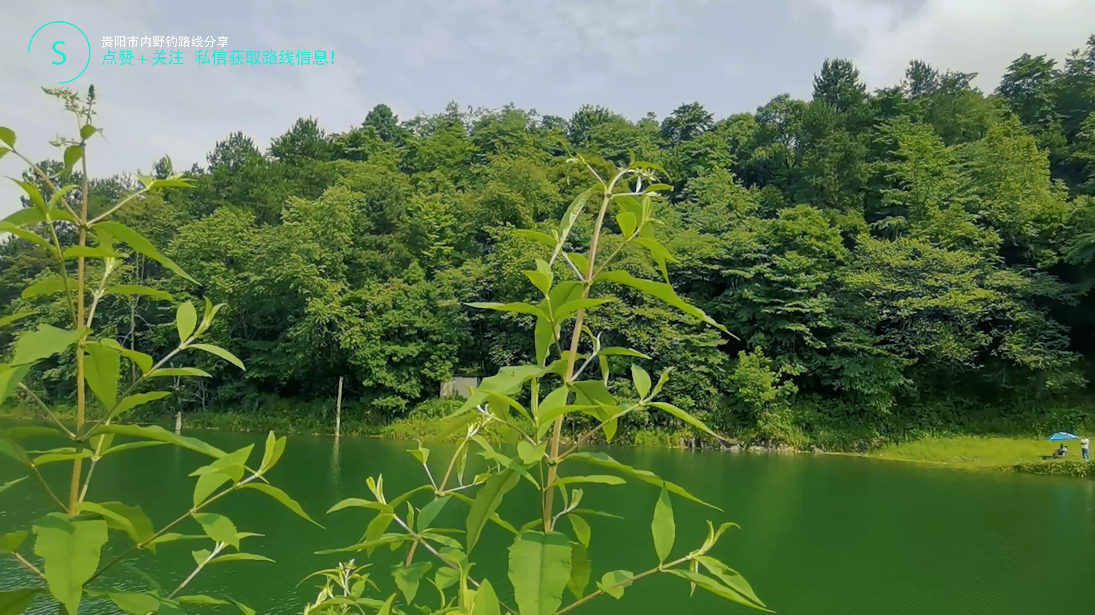 【贵阳市区内】竟然有这么一个免费垂钓游玩的小水库,风景太美了哔哩哔哩bilibili