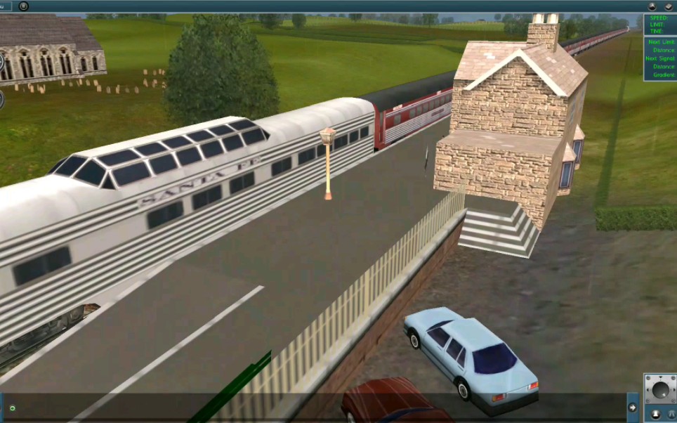 k1503次列车列尾挂山寨版wx25t达速通过薛店站