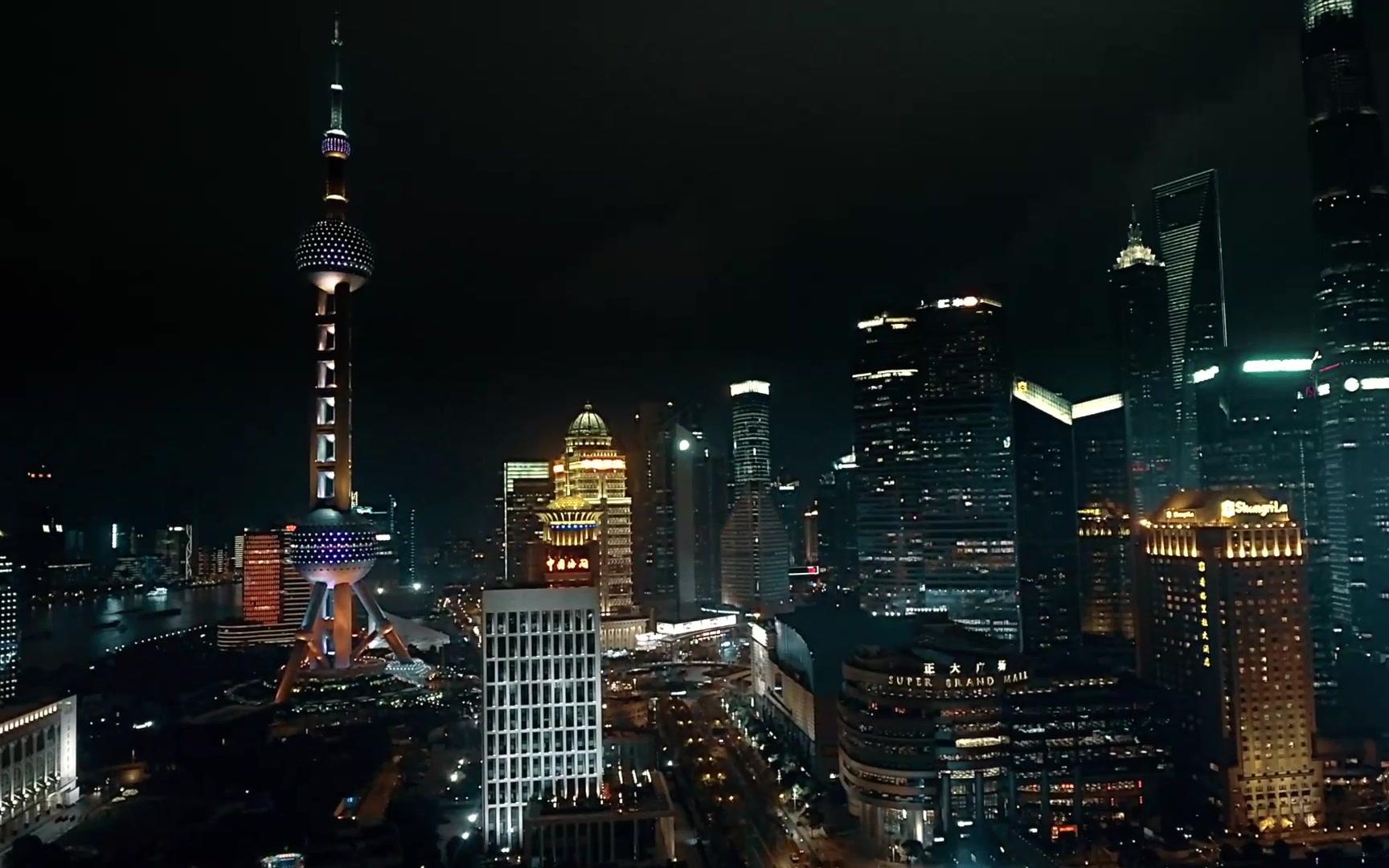 内透下的上海夜景Shanghai By Night  China哔哩哔哩bilibili