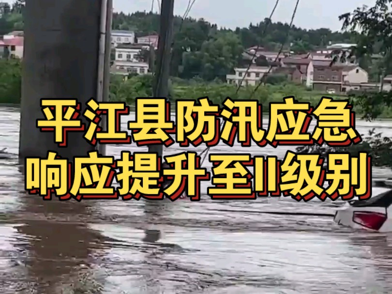 7月1日,湖南岳阳.平江县水情,有居民被困在水中,还有老人被垮塌的屋顶砸伤,自7月1日8时30分起,平江县防汛应急响应提升至II级别.哔哩哔哩bilibili