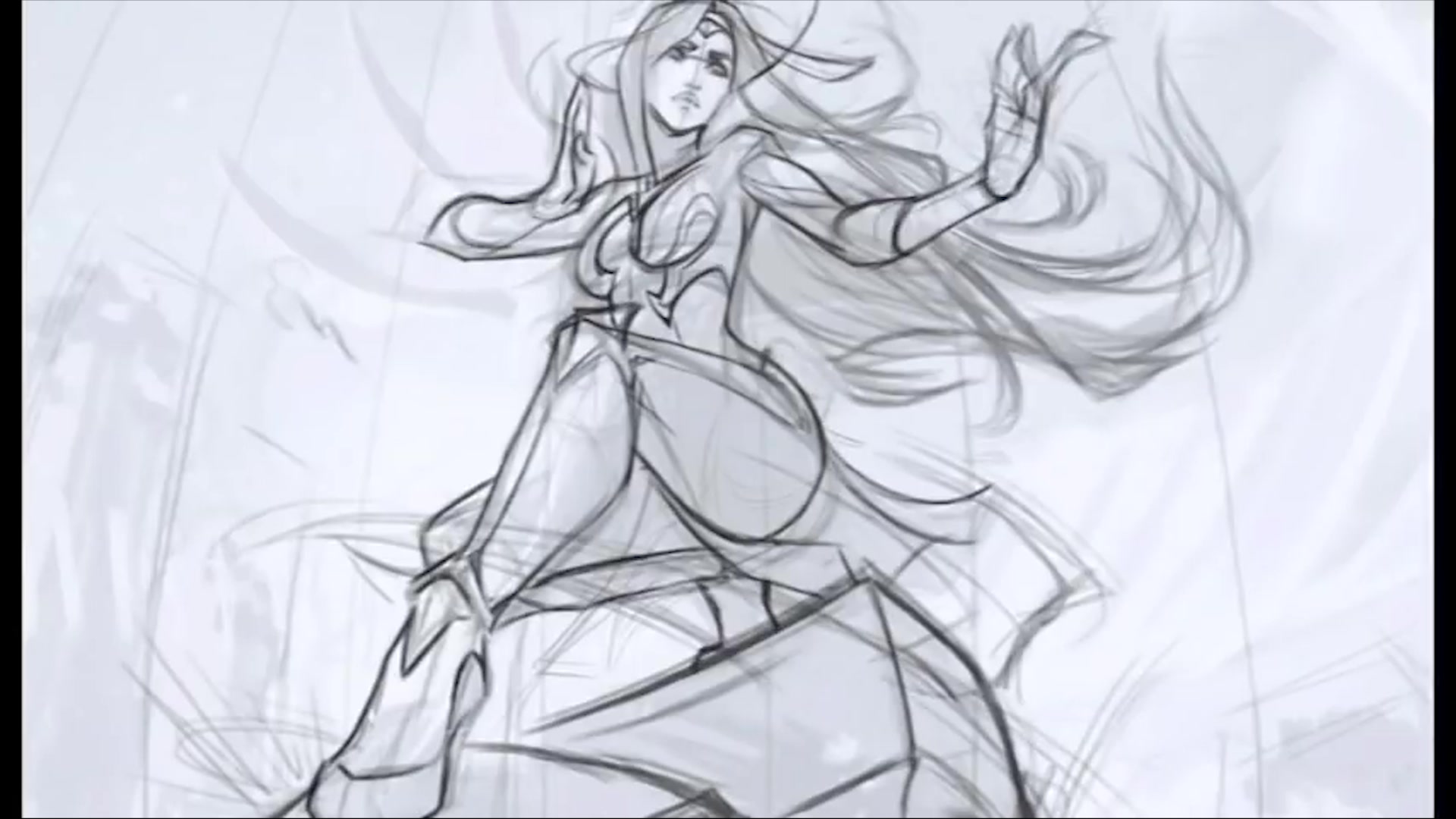 【英雄联盟】英雄原画绘制过程,炫炫炫炫炫