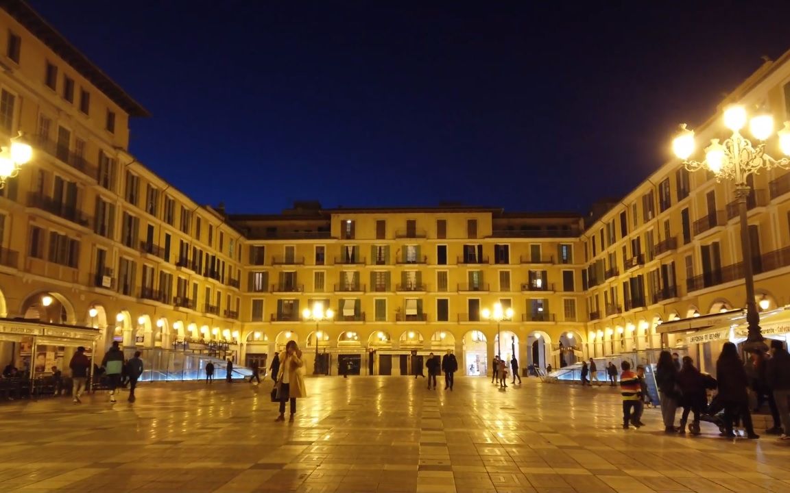 超清西班牙漫步马略卡岛城市帕尔马part120192