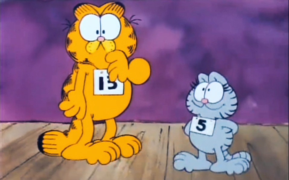 【加菲猫和他的朋友们】多才多艺的加菲猫