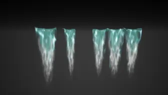 UE5.0|3Brother_049|瀑布|材质Niagara