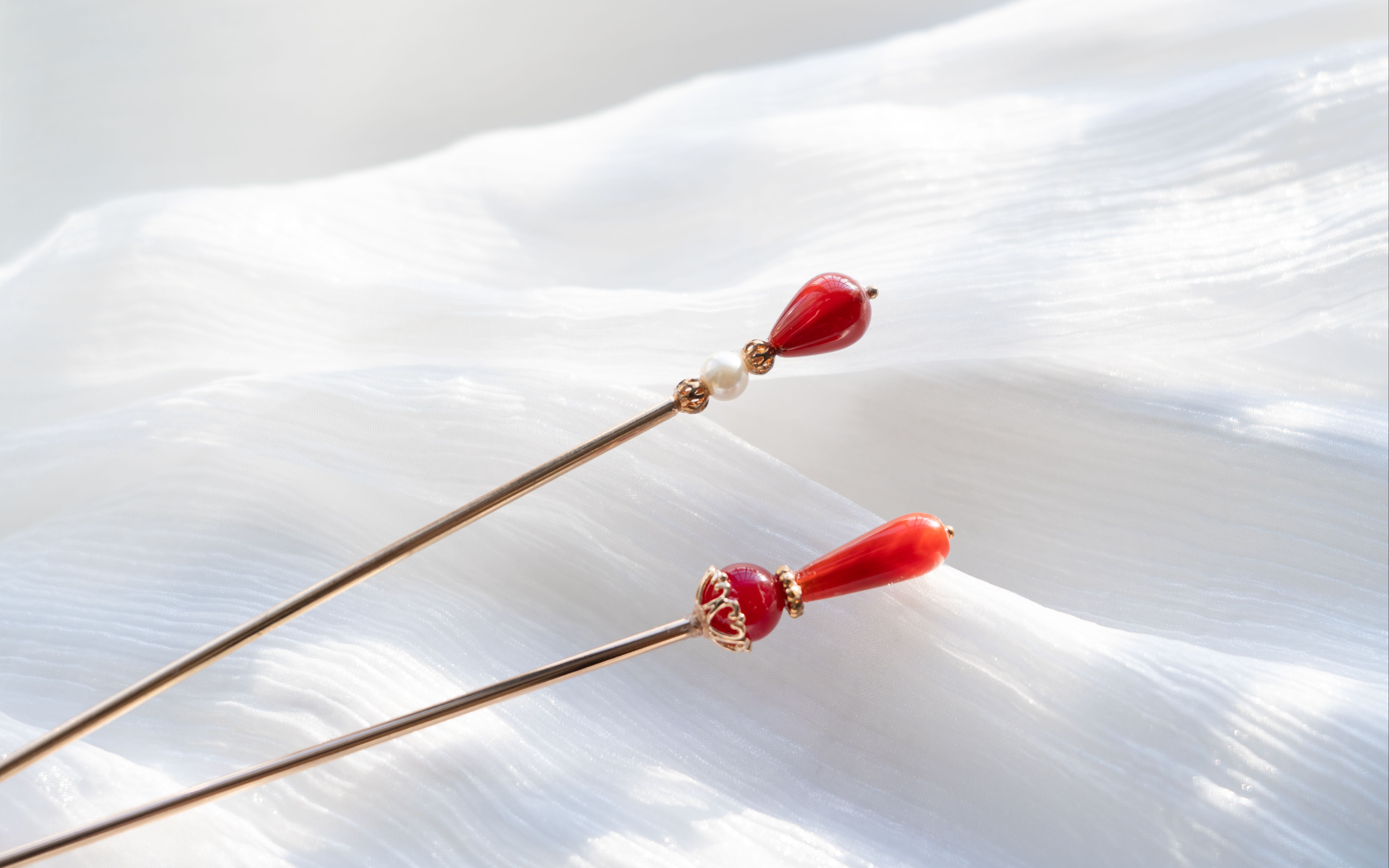 【红拂发簪】古风神棍簪简约饰品发饰百搭自制材料包教程