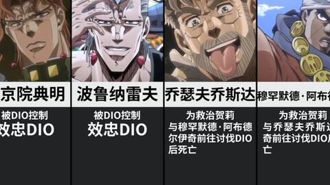 石之海开播之前就疯狂找帮手的承太郎 哔哩哔哩