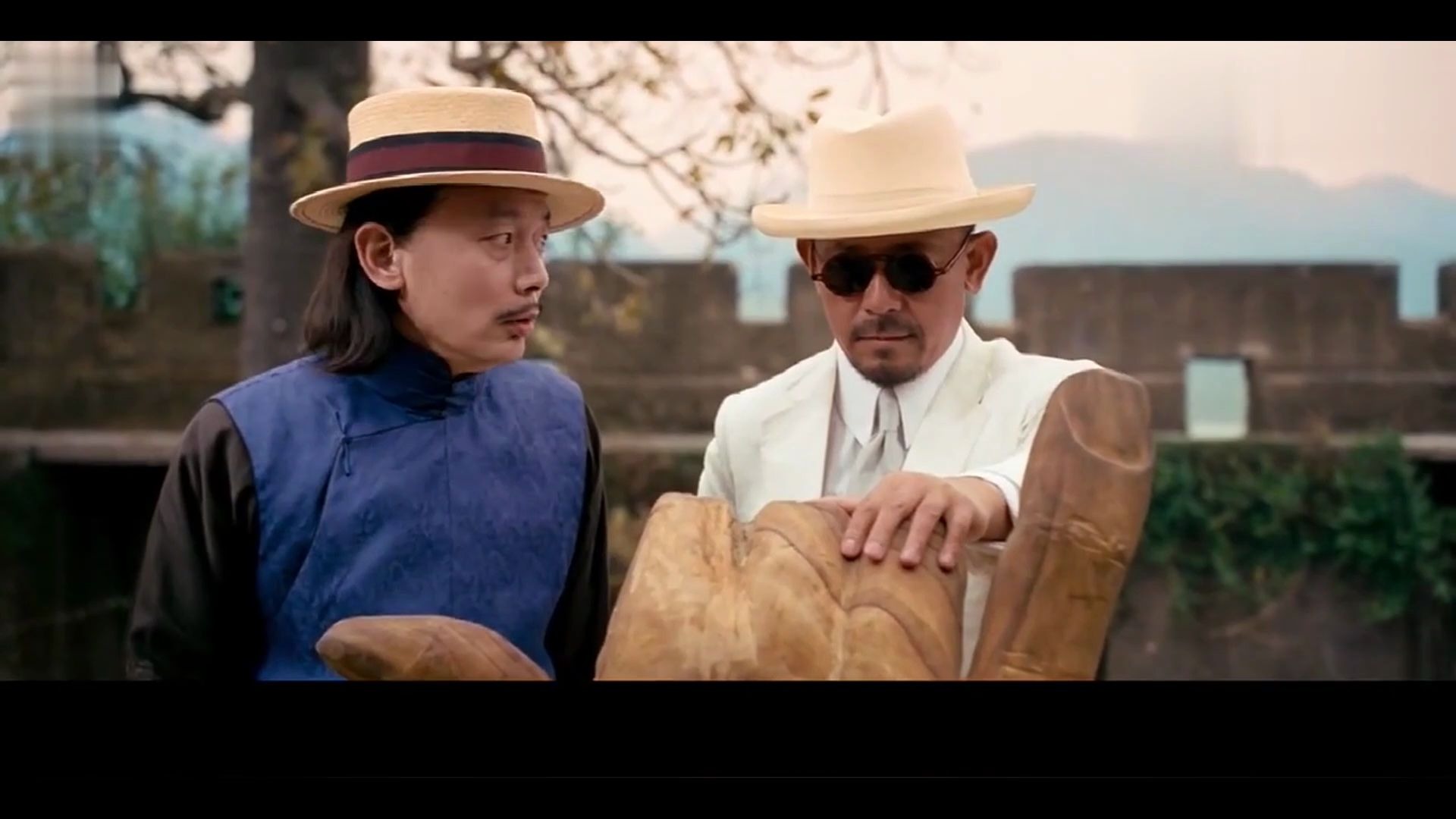 让子弹飞:张麻子在小六子坟墓述说,葛优在旁劝不要跟黄四郎拼命