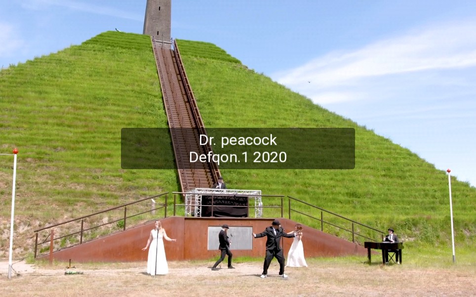 [图]孔雀叔现场回归｜peacock in Concert at the Pyramid of Austerlitz (Defqon.1, 2020)