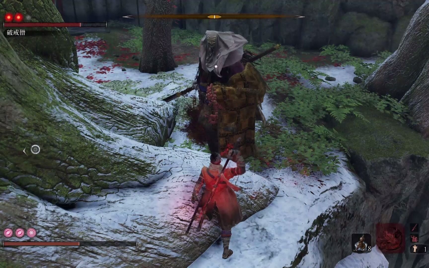 萌新初逃只狼破解僧丢人实况!qaq