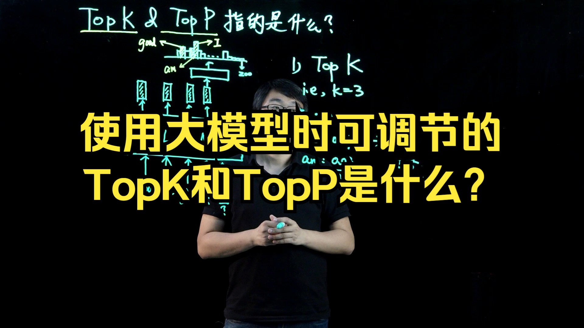 使用大模型时可调节的TopK、TopP到底是什么意思?