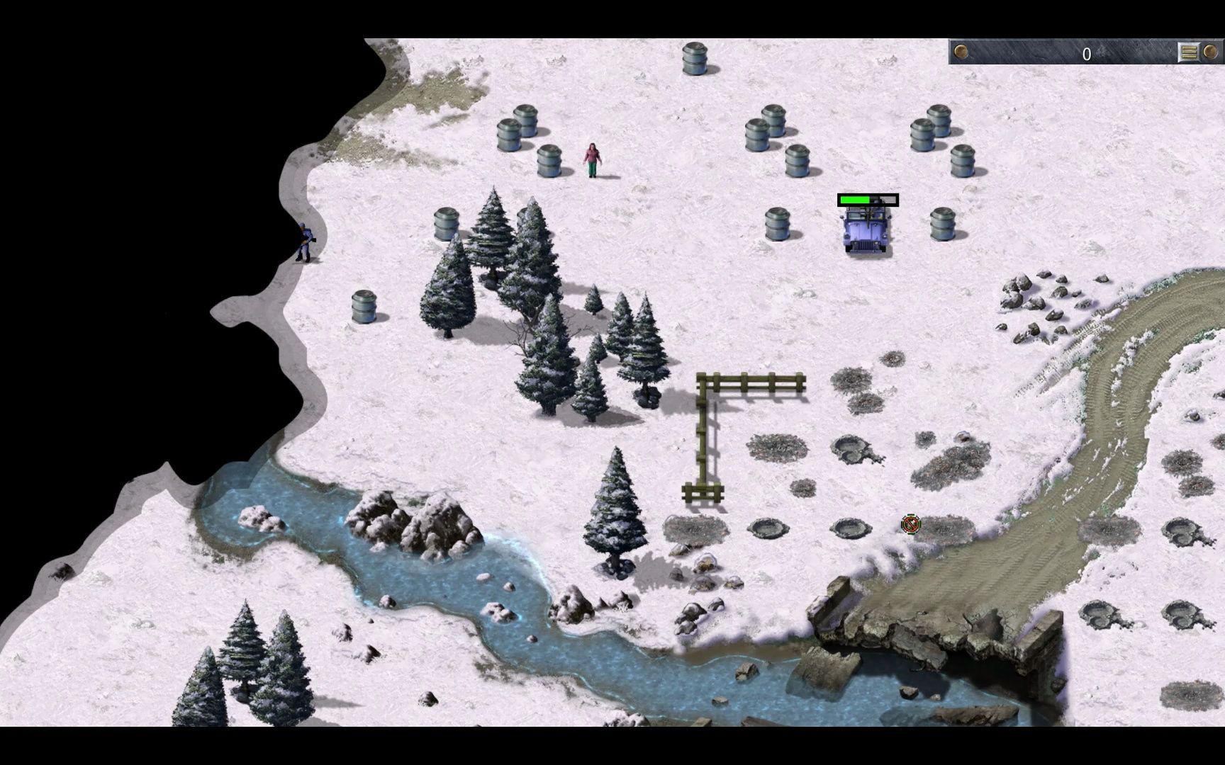 你敢相信这是红警1的画质?