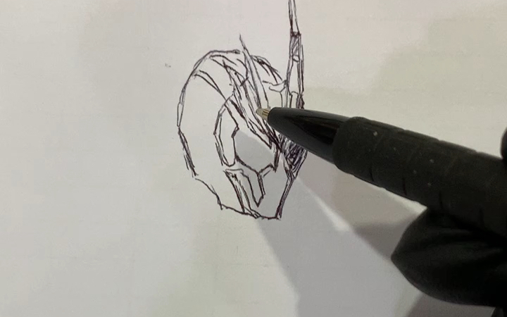 手绘假面骑士亚克1