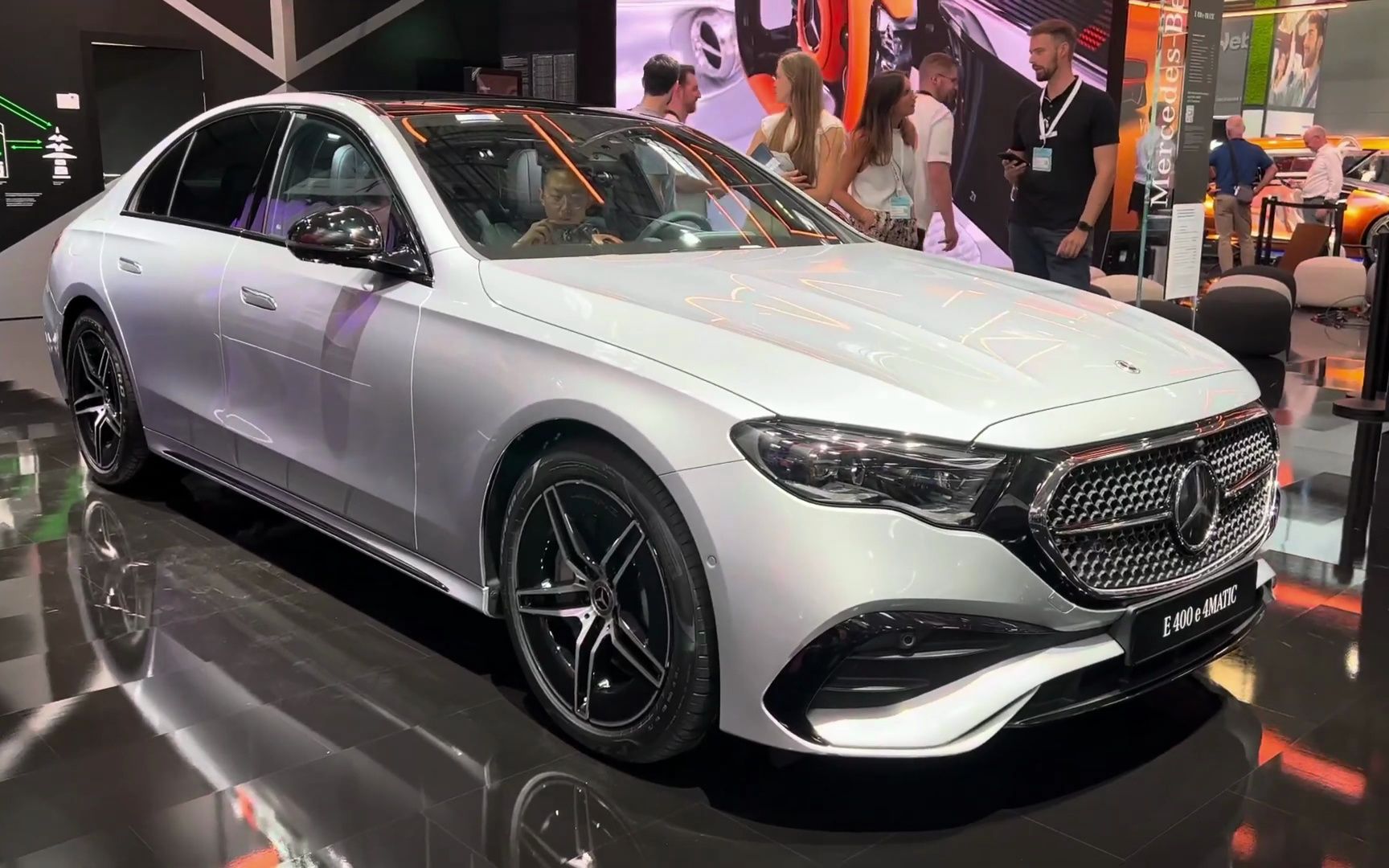 2024款奔驰e 400e慕尼黑车展实拍