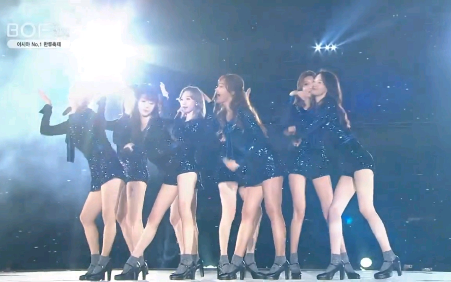 大少时·少女时代·【gee】满屏都是腿,性感大长腿.