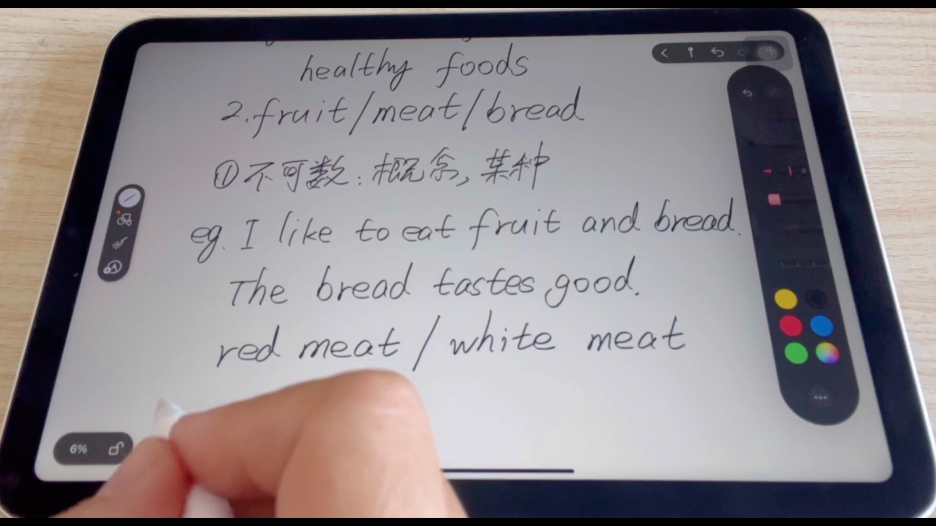 与“食物”相关的不可数名词food / fruit / meat / bread哔哩哔哩bilibili