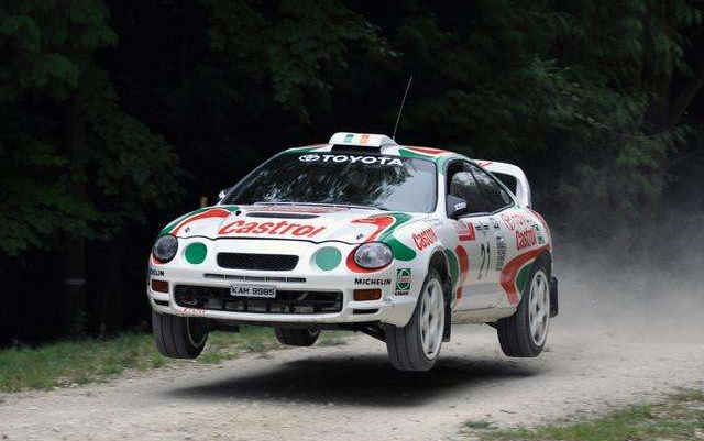 每日环岛嘚哔嘚丰田拉力代表toyotacelica