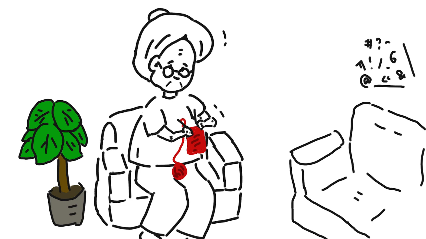 公益广告再近一点教老年人使用智能手机