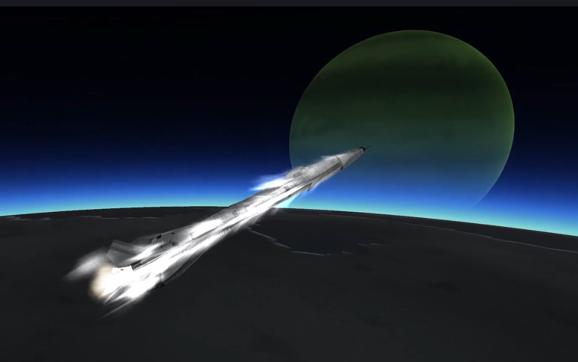 坎巴拉太空计划单级入轨航天飞机ssto往返laythe下第48期