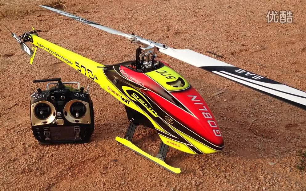 【航模】【直升机】sab goblin570 12s动力 暴力飞行测试 by王周海