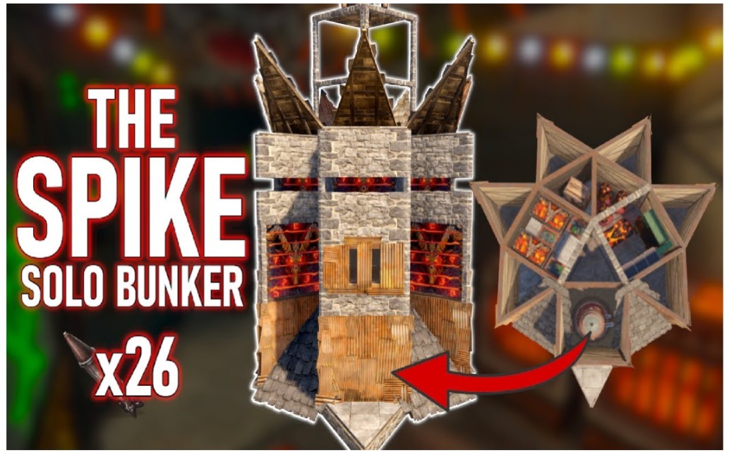 【腐蚀rust】独狼小炮楼设计,低房租养老基地-bboomxiu-默认收藏夹