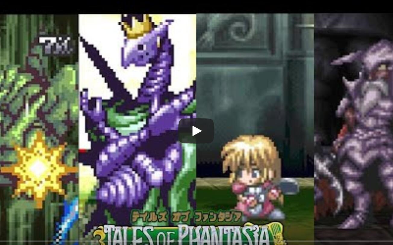 [图]【TOP】幻想传说 里boos・隐藏boos战合集 _ Tales of Phantasia Optional Bosses Digest