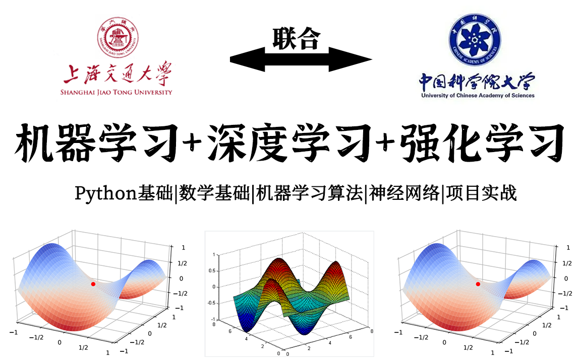 这绝对是B站最全的Ai人工智能【机器学习+深度学习+强化学习】入门到实战教程!一口气全都学完!全程通俗易懂纯干货分享!深度学习/机器学习/神经网...