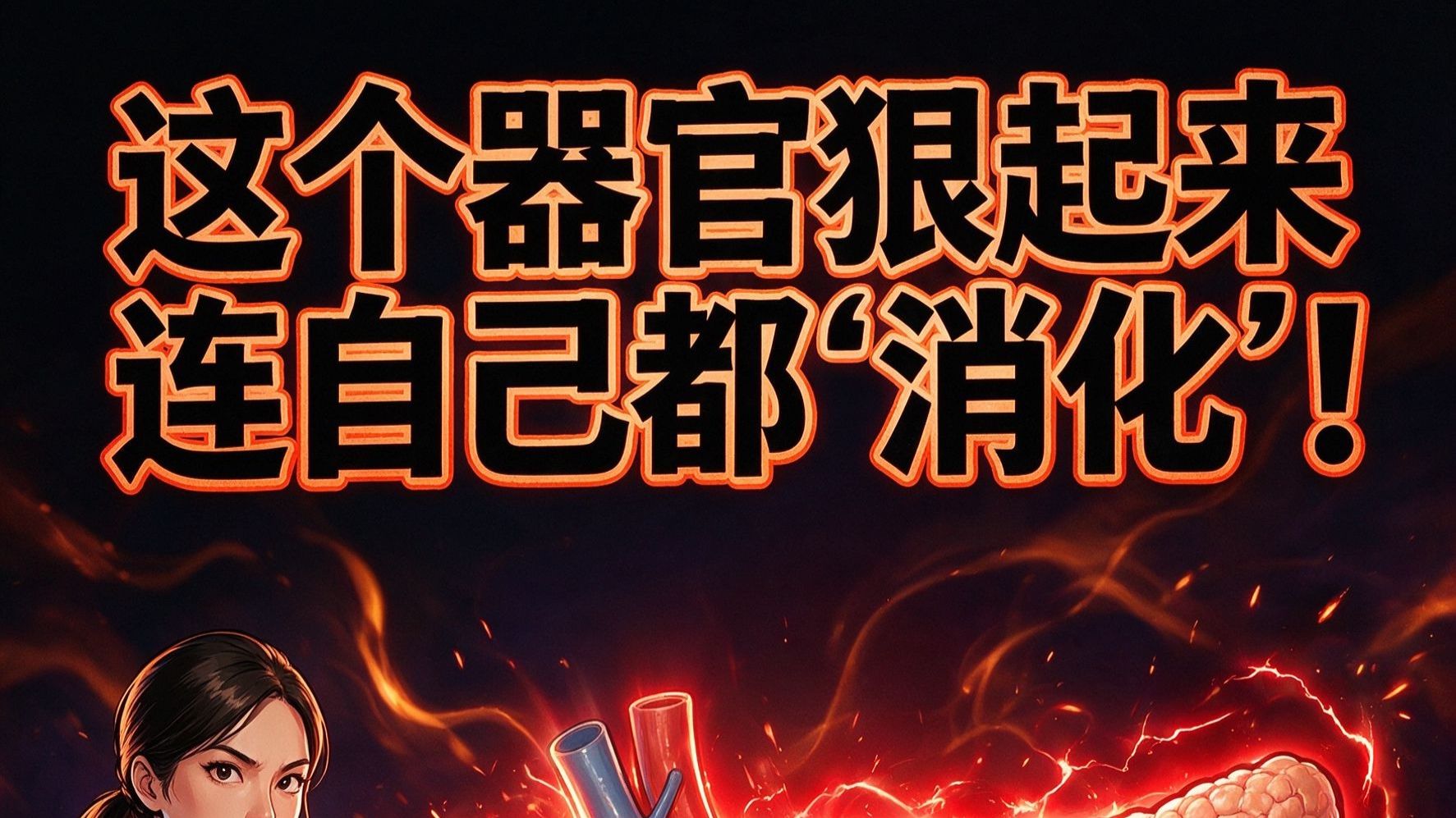 这个器官狠起来连自己都消化，你还天天惹它😱