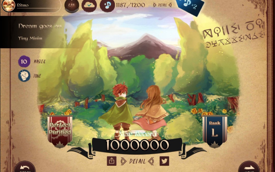 [图]【Lanota】第一天玩Lanota Dream goes on MASTER 10 Perfect Purified