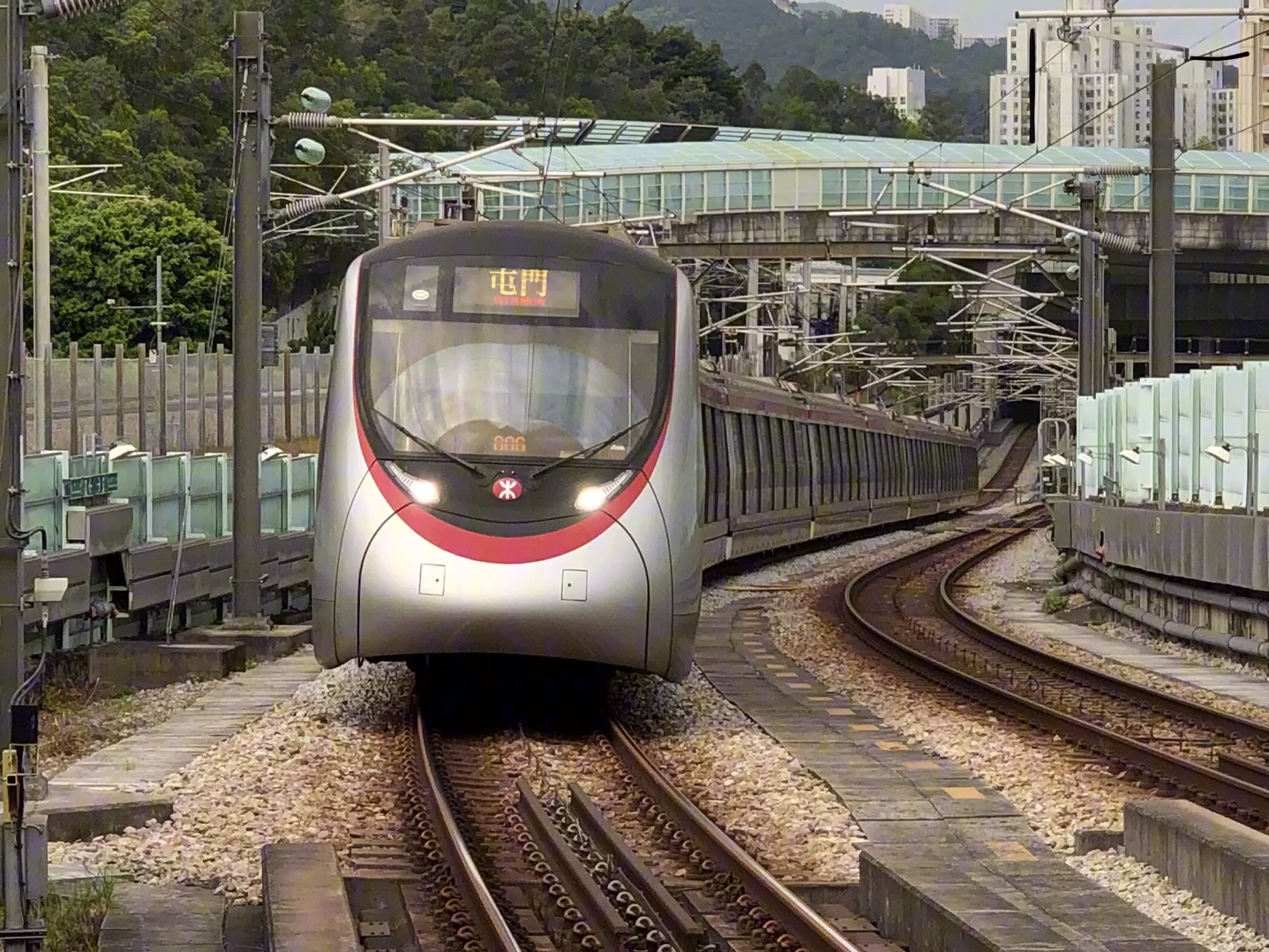 港铁mtr屯马线进站提示音