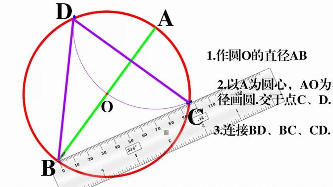 24等分圆的画法图解图片