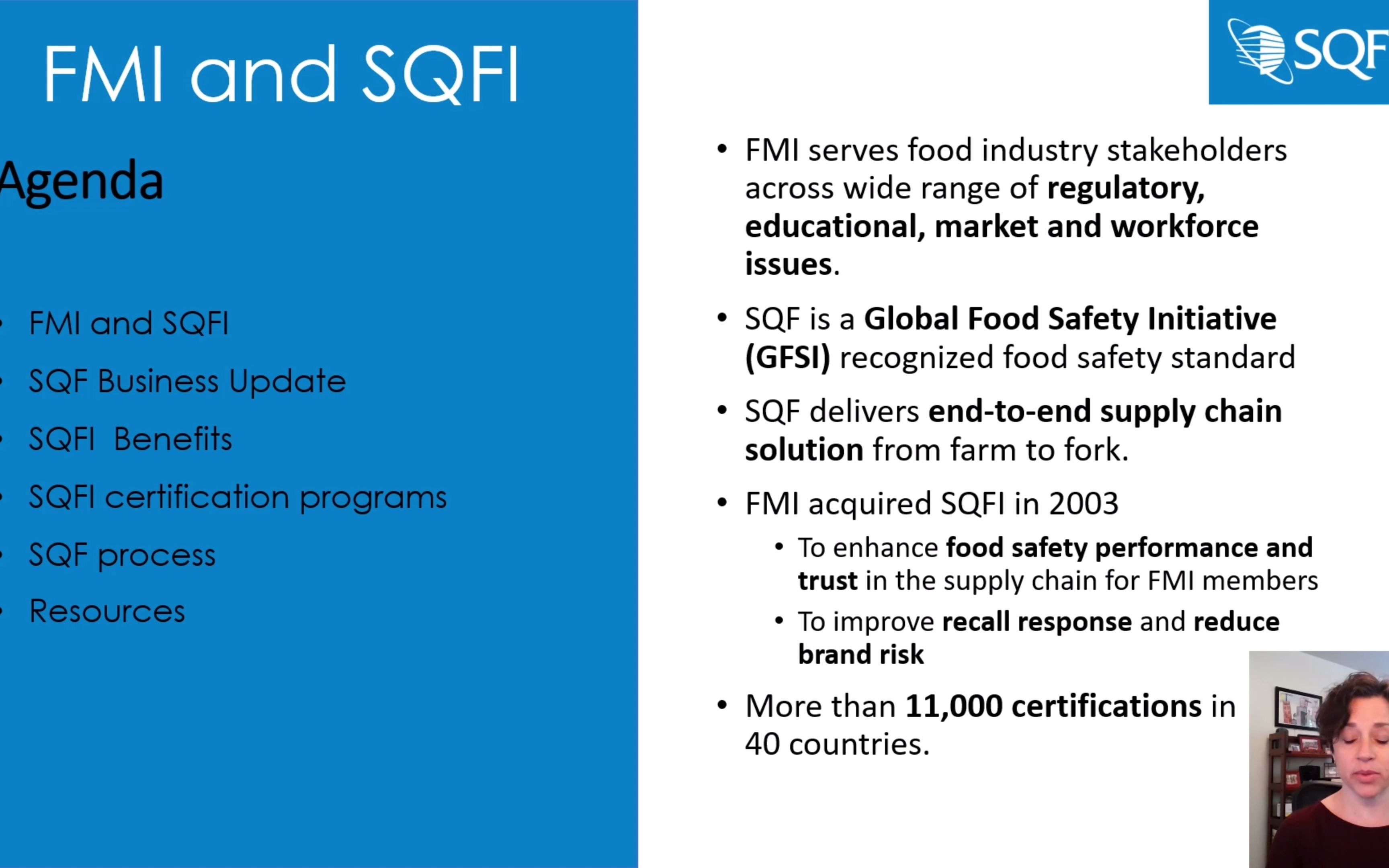 [图]SQF 食品安全与质量认证项目介绍 (Carey Allen VP for Global Business Strategy)