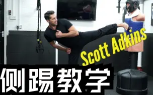 Скачать видео: 斯科特阿金斯 侧踢教学（Side Kick）