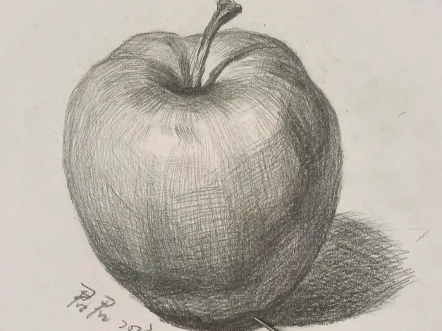苹果素描低调