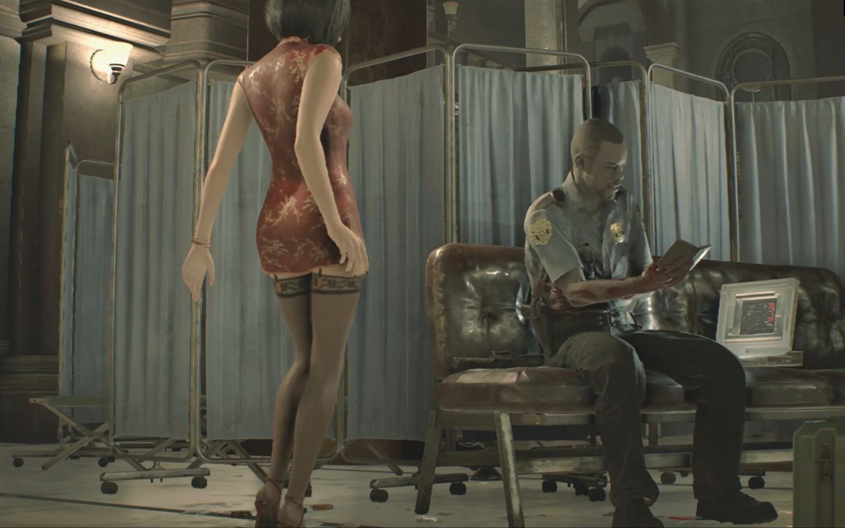 生化危机2 ada 红色旗袍 mod 赏析