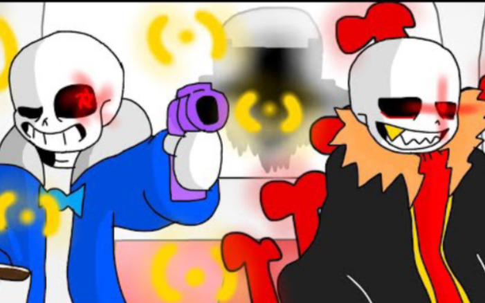 【undertale動畫】sudden changes sans vs fellsans