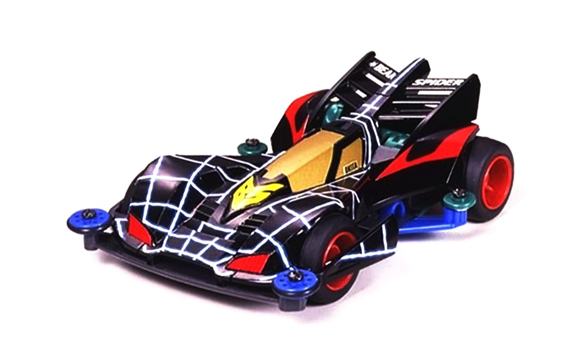 四驱车喷涂蜘蛛王